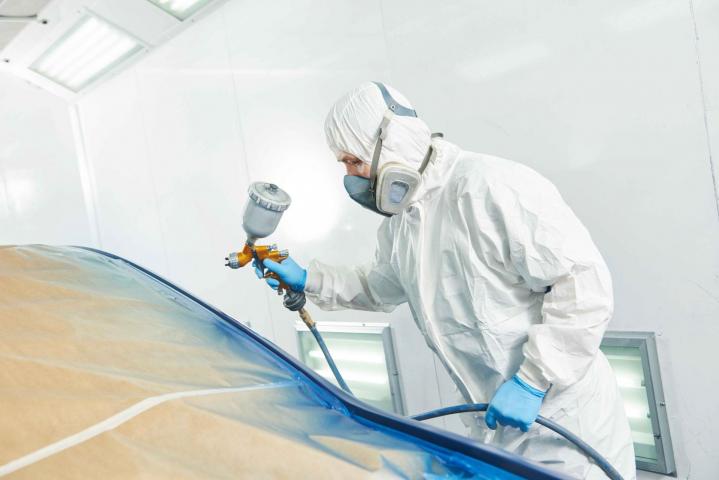 Peindre la voiture pour retrouver son éclat d’origine